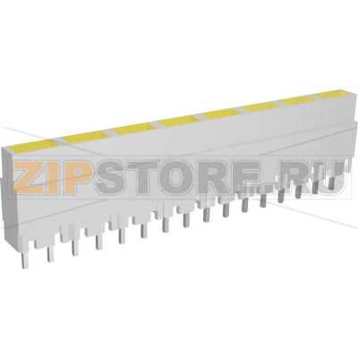 Линейка светодиодная, 8 диодов, 40.8x3.7x9 мм, желтая Signal-Construct ZALW 081 