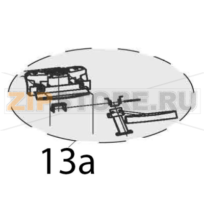 Lid fastening Bartscher CFXB-138-195 Lid fastening Bartscher CFXB-138-195Запчасть на деталировке под номером: 13a
