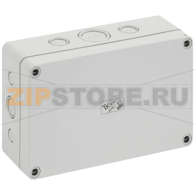 Корпус 180x110x63 мм, материал: полистирол, серый, 1 шт Spelsberg TK PS 1811-6F-m 