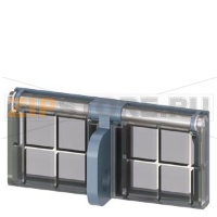 interlocking set for mechanical ON and/or OFF, padlock 1 x D=7mm, metal on the operator panel accessory for circuit breaker 3WL10 / 3VA27 (SE) Siemens 3VW9011-0BA23