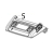 Assy cover upper B Sato PV3