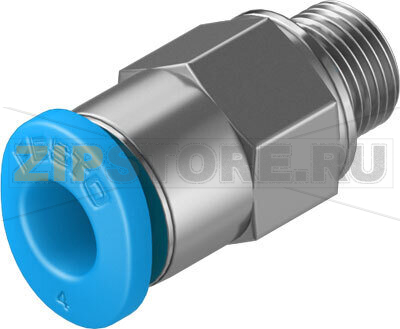 Штуцер с цанговым соединением Festo QSM-M5-4 