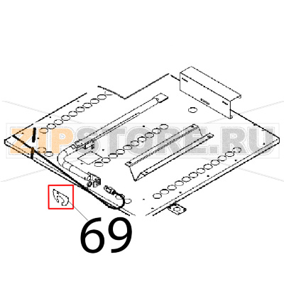 Flangia bruc. Angelo Po 1G1FA0G Flangia bruc. Angelo Po 1G1FA0GЗапчасть на деталировке под номером: 69