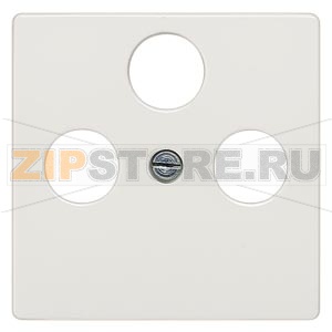DELTA I-SYSTEM ТИТАНОВО-БЕЛЫЙ КРЫШКА РОЗЕТКИ ДЛЯ RF/TV/SAT 55X55MM 2/3 ОТВЕРСТИЯ Siemens 5TG2548-2 