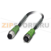 Кабель для датчика / исполнительного элемента Phoenix Contact SAC-3P-M12MS/1,5-PUR/M12FS B