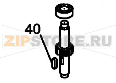 Фиксатор 1/4&quot;x1/4&quot;x20  Fimar IP/40F Фиксатор 1/4"x1/4"x20 для планетарного миксера Fimar IP/40FЗапчасть на деталировке под номером: 40Количество запчастей в комплекте: 1Оригинальное название запчасти Fimar: Key