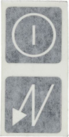 Sticker On-Offswitch