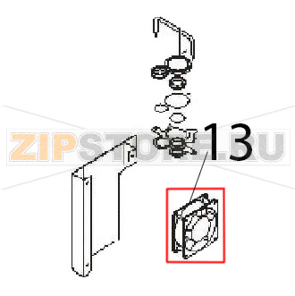 Fan 20 W, 120 mm Angelo Po FM1011E1 Fan 20 W, 120 mm Angelo Po FM1011E1Запчасть на деталировке под номером: 13