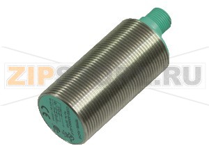 Ёмкостной датчик Capacitive sensor CCB10-30GS60-A2-V1 Pepperl+Fuchs General specificationsSwitching functioncomplementaryOutput typePNPRated operating distance10 mmInstallationflushOutput polarityDCAssured operating distance0 ... 8.1 mmNominal ratingsInstallation conditionsA0 mmB0 mmC20 mmF40 mmOperating voltage10 ... 60 V DCSwitching frequency0 ... 10 HzReverse polarity protectionreverse polarity protectedShort-circuit protectionpulsingVoltage drop&le 2.8 VOperating current0 ... 200 mAOff-state current0 ... 0.5 mA typ. 0.1 &microA at 25 °COff-state current TU =40 °C, switching element off&le 100 &microANo-load supply current&le 20 mASwitching state indicatorLED, yellowFunctional safety related parametersMTTFd760 aMission Time (TM)20 aDiagnostic Coverage (DC)0 %Indicators/operating meansPotentiometersensitivity adjustmentApprovals and certificatesUL approvalcULus Listed, General PurposeCSA approvalcCSAus Listed, General PurposeCCC approvalCertified by China Compulsory Certification (CCC)Ambient conditionsAmbient temperature-25 ... 70 °C (-13 ... 158 °F)Storage temperature-40 ... 85 °C (-40 ... 185 °F)Mechanical specificationsConnection typeConnector M12 x 1 , 4-pinHousing materialStainless steel 1.4305 / AISI 303Sensing facePBTHousing diameter30 mmDegree of protectionIP67