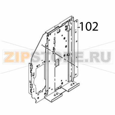 Center plate set Sato CL6NX Plus Center plate set Sato CL6NX PlusЗапчасть на деталировке под номером: 102Название запчасти на английском языке: Center plate set Sato CL6NX Plus.