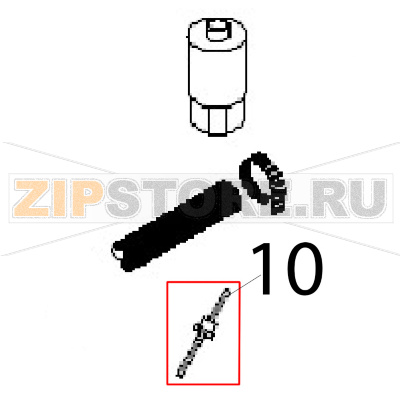 Thermal resistor, PT1000 Angelo Po FM1011E1 Thermal resistor, PT1000 Angelo Po FM1011E1Запчасть на деталировке под номером: 10