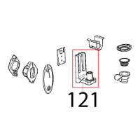 CT BT Door lower bracket Unox XVC 205E