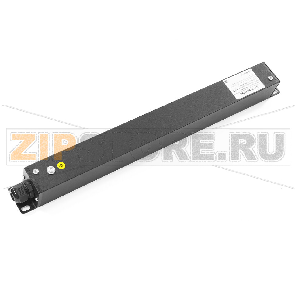 Блок розеток однофазный 32 A, горизонтальный 19", 8 розеток C13, 2 розетки C19 Hiden H1R-8A2B-32-T 