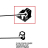 Cl Bl door lower fulcrum-cap Unox XB 893