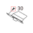 Set screw M-4x6 Toshiba TEC B-SX4T-GS20-QM-R