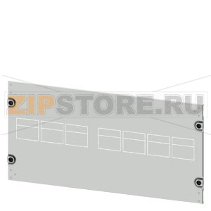 SIVACON S4 Masking frame SENTRON 3VA 3VA10 (up to 100 A) 3-pole Upright mounting position 8US setup Number of switches 7 Height 350 mm Width 800 mm Siemens 8PQ2035-8BA20 