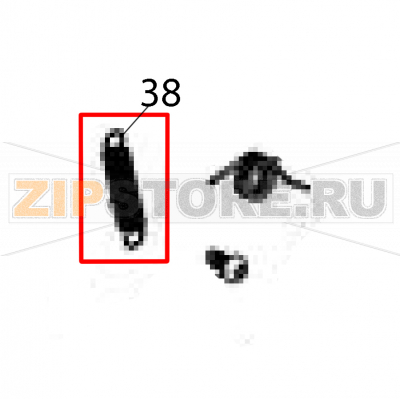 Spring (pressure) Sato TG308 Spring (pressure) Sato TG308Запчасть на деталировке под номером: 38Название запчасти на английском языке: Spring (pressure) Sato TG308.