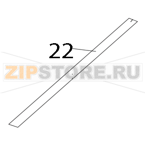 Sensor filter sheet Toshiba TEC B-852-TS22-QP-R Sensor filter sheet Toshiba TEC B-852-TS22-QP-RЗапчасть на деталировке под номером: 22