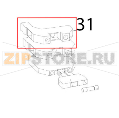 Morsetto grigio 16 MMQ Zanolli Citizen PW 6+6/MC Morsetto grigio 16 MMQ Zanolli Citizen PW 6+6/MCЗапчасть на деталировке под номером: 31
