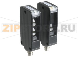 Датчик сквозного луча Thru-beam sensor M41/MV41/25/76a/95/136 Pepperl+Fuchs Описание оборудованияRobust thru-beam sensor, compact housing design, 16&nbspm detection range, emission frequency F1, red light and infrared light, light on, 2 push-pull outputs, test input, M8 plug