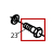 Tornillo exagonal con cuello M-6 Fagor FI-200