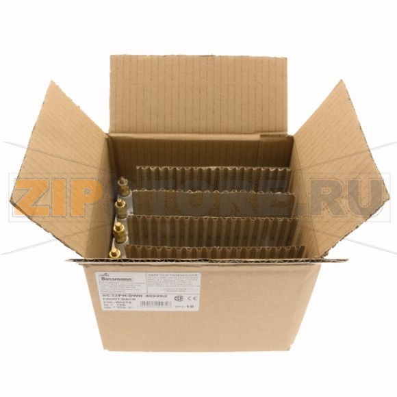 Держатель предохранителя, 32 A, AC 550 В, BS88/F1 Eaton SAFECLIP 32A FRONT/BACK STUD CONNECTED 