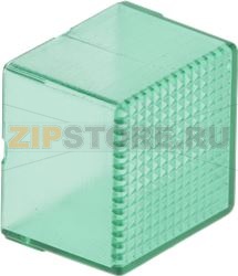 КОЛПАЧОК ЛАМПЫ ЗЕЛЕНЫЙ  23X23 MM 