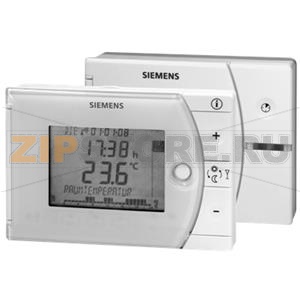 REV24RFDC/SET - Комплект из контроллера комнатной температуры с 7-дневным расписанием и радиоприёмника для получения сигнала времени Siemens REV24RFDC/SET 
