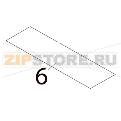Sheet Toshiba TEC B-SX4T-GS10/20-QQ-US Sheet Toshiba TEC B-SX4T-GS10/20-QQ-USЗапчасть на деталировке под номером: 6