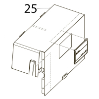 Top cover Toshiba TEC SP40II