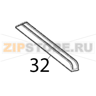 Führung für luftfilter Scotsman EC 126 AS Führung für luftfilter Scotsman EC 126 ASЗапчасть на деталировке под номером: 32