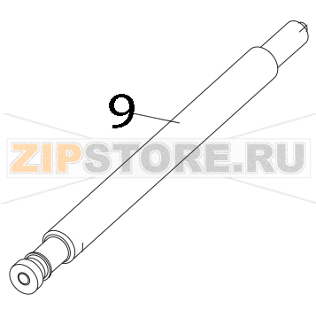 Platen Toshiba TEC B-852-TS12-CN Platen Toshiba TEC B-852-TS12-CNЗапчасть на деталировке под номером: 9