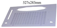 GRILLE BLANCHE SUPPORT FILTRE