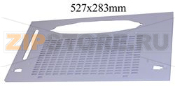 GRILLE BLANCHE SUPPORT FILTRE 