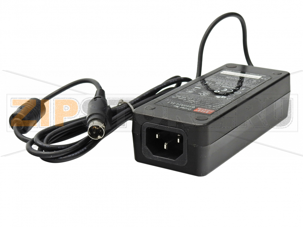 Адаптер питания XPrinter XP-420B Источник питания (блок питания, адаптер питания, сетевой адаптер) для принтера этикеток XPrinter XP-420B Модель: GS60A24. Входное напряжение: 100-240V. Входной ток: 1,4А. Выходное напряжение: 24V. Выходной ток: 2,5А