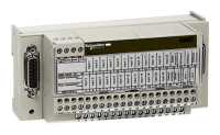 Модуль ввода/вывода с клемнным блоком, 1/2/8 каналов, SUB-D, IP20 Schneider Electric ABE7CPA01