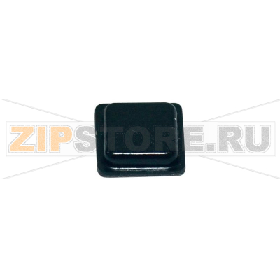 Ножка приборная 10.2х10.2х2.5 мм, клейкая, черная, 1 шт Toolcraft PD2100SW 