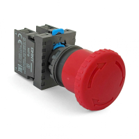 Кнопка управления, 2НЗ, IP65, красная Chint NP8-02ZS/14