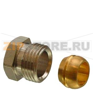 AVN15-15 - Обжимные фитинги &amp;#189;“, 15 мм для медных или стальных труб Siemens AVN15-15 