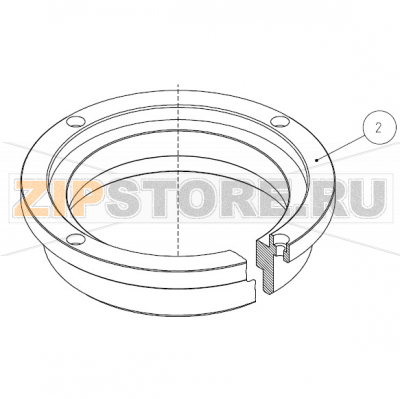 Flangia anteriore LM 14/18/23 Evolution Per tenuta frontale GW 140-GCS100 Imesa LM 14     Flangia anteriore LM 14/18/23 Evolution Per tenuta frontale GW 140-GCS100 Imesa LM 14Запчасть на сборочном чертеже под номером: 2Название запчасти на итальянском языке: Flangia anteriore LM 14/18/23 Evolution Per tenuta frontale GW 140-GCS100 Imesa LM 14