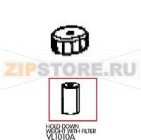 Hold down weight with filter Unox XBC 605E