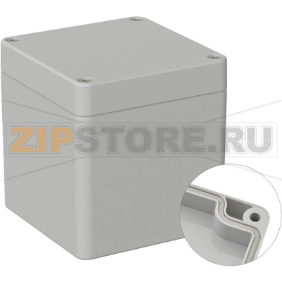 Корпус универсальный 82x80x85 мм, материал: акрилонитрил, серо-белый, 1 шт TRU Components TC-9065644 