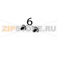 Self tapping washer screw, TP3*6 TSC MH261T Self tapping washer screw, TP3*6 TSC MH261TЗапчасть на деталировке под номером: 6