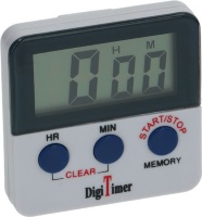 ЦИФРОВОЙ ТАЙМЕР 99'E 59" БЕЛЫЙ