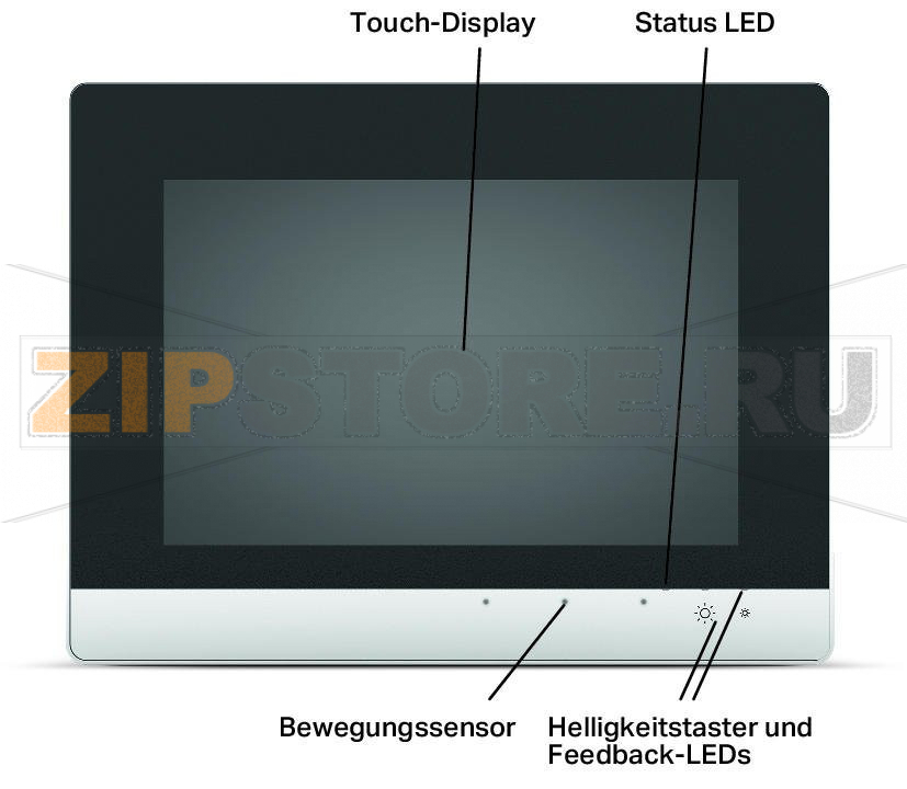 e!DISPLAY 7300T Web-панель; 25,7 см (10,1"); 1280 x 800 пикселей; 2 x USB, 2 x ETHERNET Wago 762-3003 