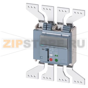 fixed-mounted sw. disconnector frame 1600; with RTC and 4AUX Icu=55kA @ 415V, 4-pole, left SD100; In=1000A without overload protection w/o short-circuit protection front bus connector offset Siemens 3VA2710-1.A16-.... 