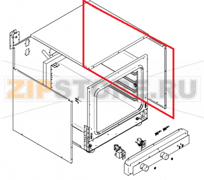 Fianco dx/sx per forni modd. snack Tecnoeka EKF 423  Fianco dx/sx per forni modd. snack Tecnoeka EKF 423Запчасть на сборочном чертеже под номером: 30213870Название запчасти на английском языке:&nbsp;Fianco dx/sx per forni modd. snack Tecnoeka EKF 423
