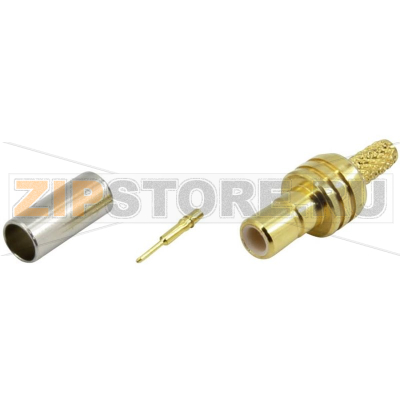 Разъем SMB, 50 Ом, 1 шт TRU Components 1493141 