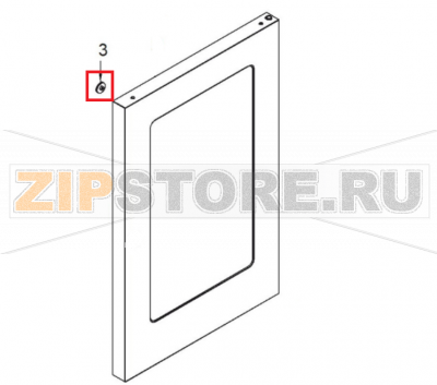 Probe wire retainer Angelo Po FX101E3    Probe wire retainer Angelo Po FX101E3Запчасть на 