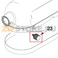 Thumb Screw Black KitchenAid 5KSM7580XEER